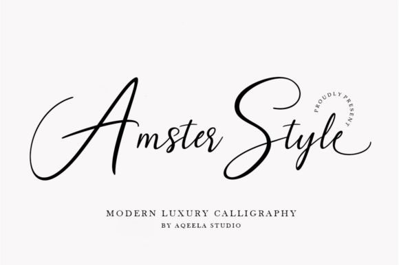 Amster Style: The Casual Handwritten Font for Scroll-Stopping Marketing Design