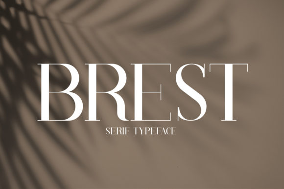 Brest: A Luxurious Serif Font for Elegant Web Design