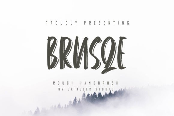 Brusqe: A Unique Handwritten Font for Exquisite Digital Typography