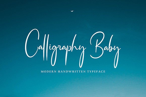 Calligraphy Baby: The Script Handwritten Font That Elevates Campaign Typography