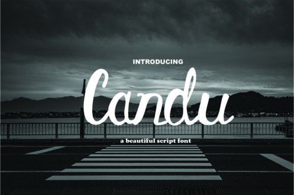 Candu: A Natural Handwritten Font for Campaign-Ready Designs