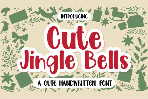 Cute Jingle Bells: A Playful Handwritten Font for Modern Web Design