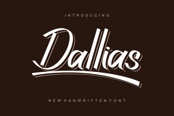Dallias: A Handwritten Font That Turns Campaigns Into Art