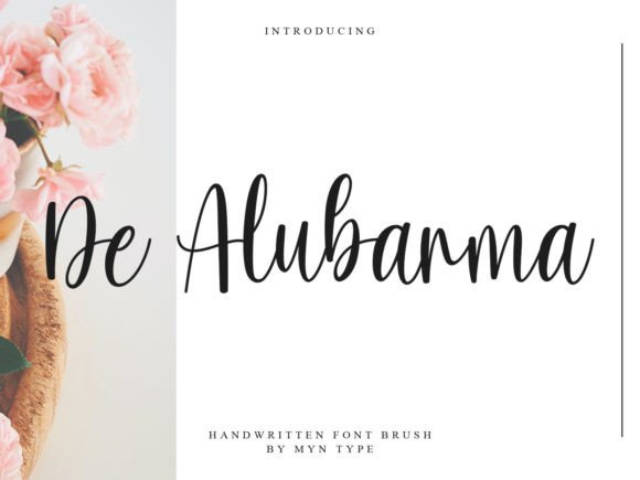 De Alubarma: A Handwritten Font That Elevates Web Typography