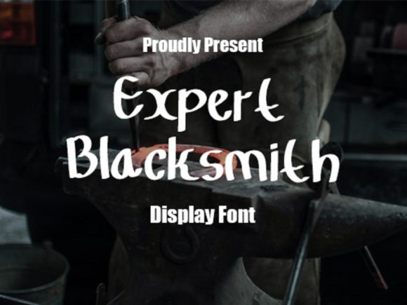 Expert Blacksmith Font: Crafting Beautiful Labels, Invitations, and More