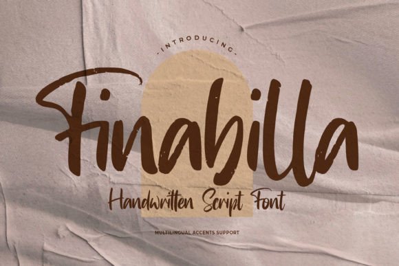 Finabilla: A Handwritten Font for Natural, Reader-Friendly Editorial Design