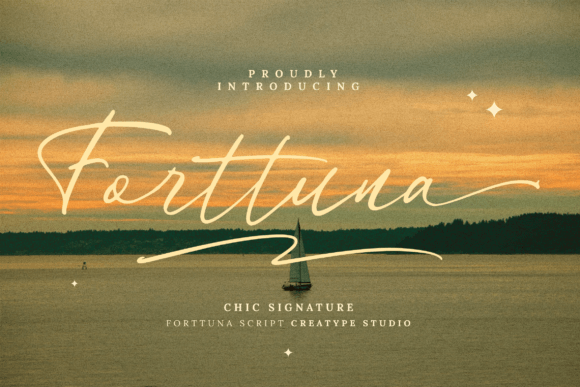 Forttuna: A Script Handwritten Font That Elevates Small Business Branding