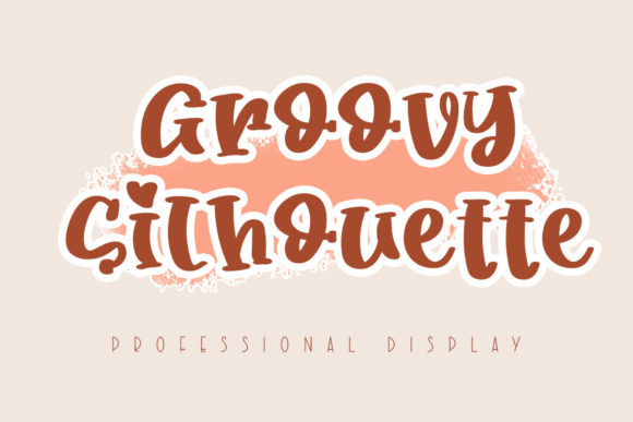 Groovy Silhouette: A Sweet Serif Font for Campaign-Ready Typography