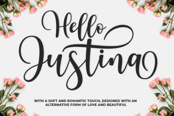 Hello Justina: A Timeless Handwritten Font for Branding and Business