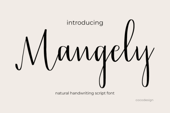 How Mangely Font Boosts Campaign Visuals with Handwritten Charm