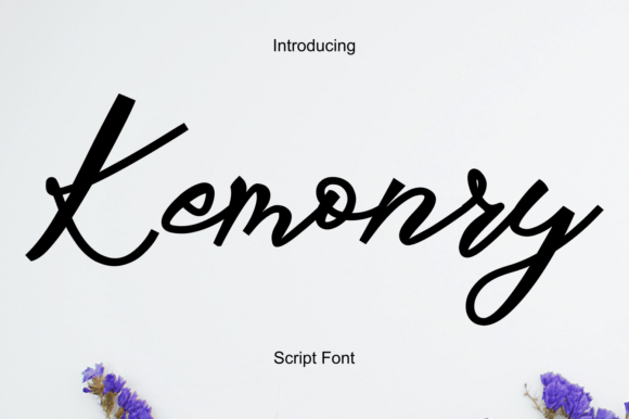 Kemonry: A Sweet Handwritten Font for Versatile Branding Projects