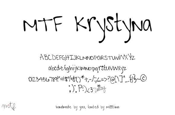 Krystyna: A Handwritten Font for Elegant Editorial Design