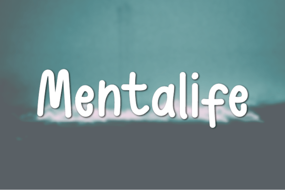 Mentalife: A Natural Handwritten Font for Elegant Editorial Design