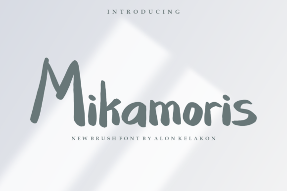 Mikamoris: A Fresh Handwritten Font for Elegant Editorial Design