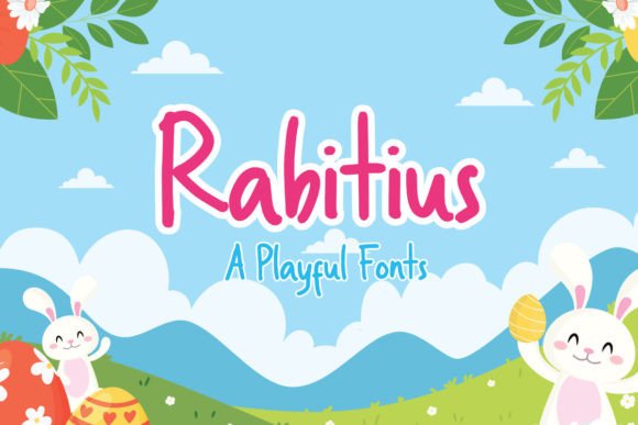 Rabitius: A Sweet Handwritten Font for Crafters and Small Business Owners