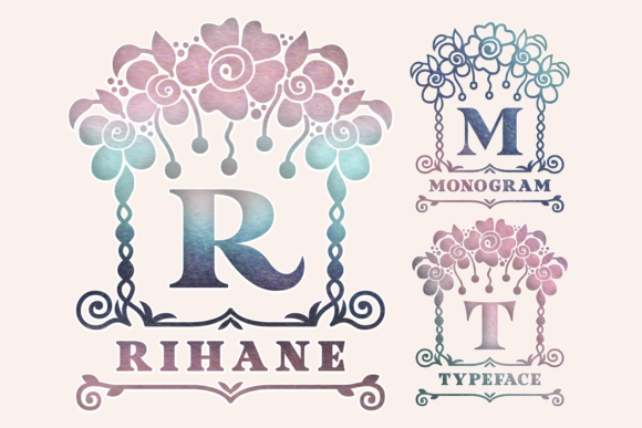 Rihane: A Sweet Decorative Font for Business Branding