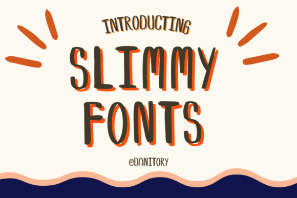 Slimmy: A Cute Slim Handwritten Font for Editorial Design and Digital Publishing