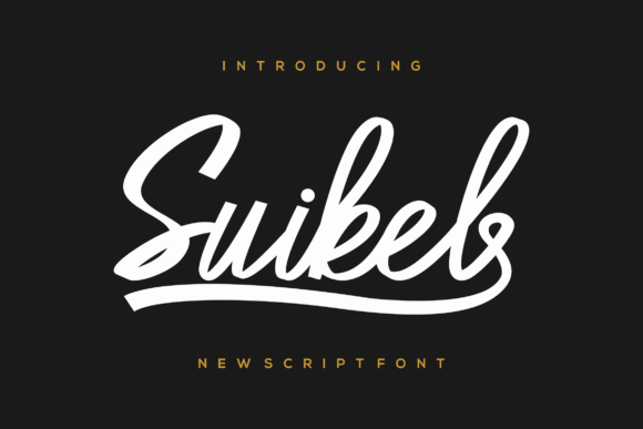 Suikel: A Gorgeous Handwritten Font for Crafters and Makers