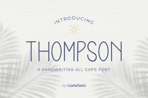 Thompson: The Casual Handwritten Font for Scroll-Stopping Marketing Design