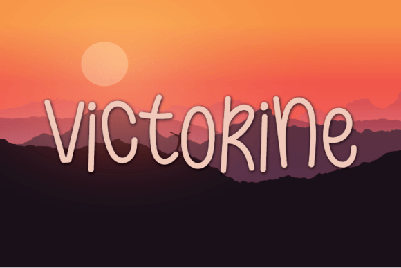 Victorine: A Natural Handwritten Font for Casual Branding Projects